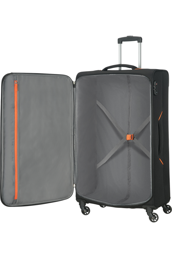 American Tourister Summer Session Spinner TSA L  Black/Orange American Tourister Summer Session Spinner TSA L  Black/Orange