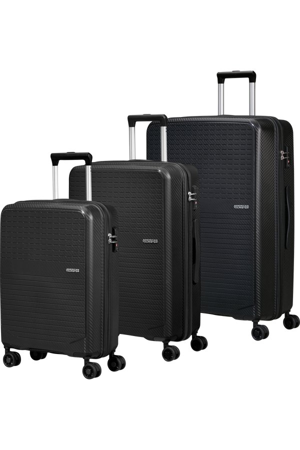 American Tourister Summer Hit Luggage set - 3 Pieces  Svart