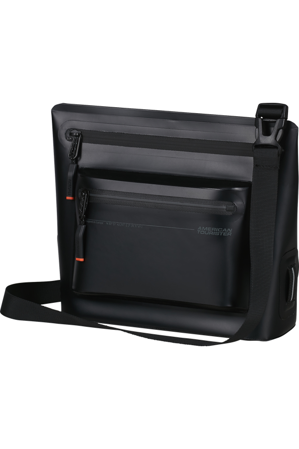 Colourdry M Skulderveske | American Tourister Colourdry Shoulder Bag M  True Black