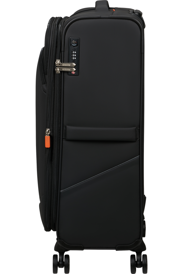 American Tourister SummerRide Spinner M EXP TSA SP 69cm  Svart American Tourister SummerRide Spinner M EXP TSA SP 69cm  Svart