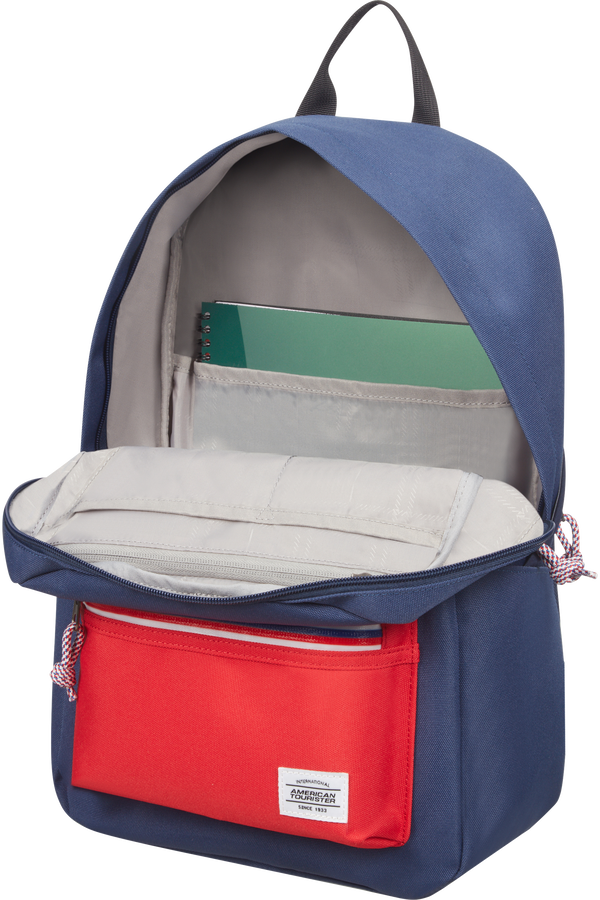 American Tourister Upbeat Backpack ZIP  Navy/Red