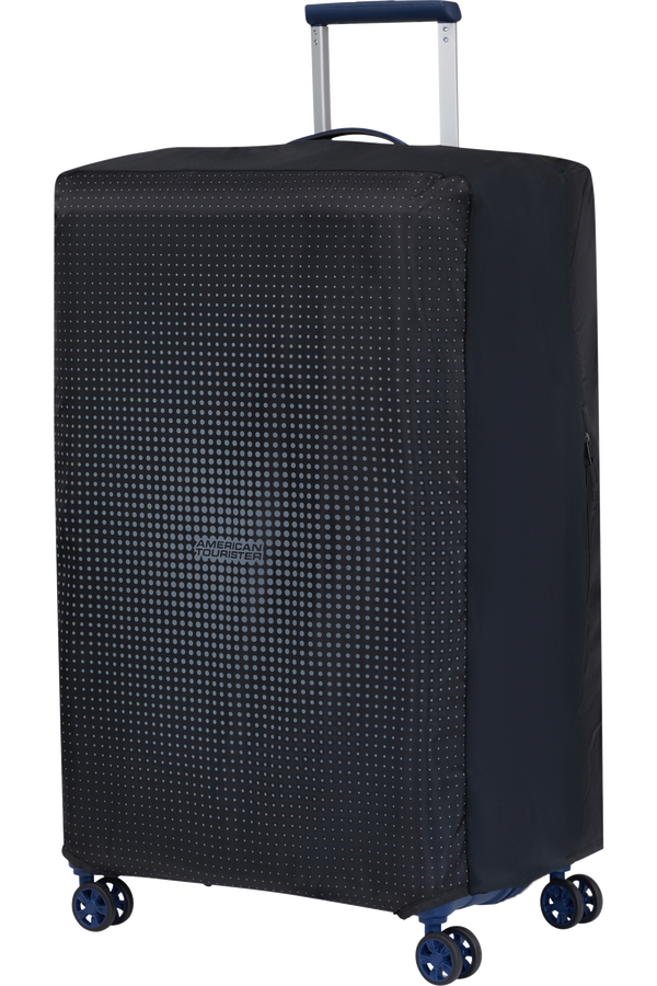 American Tourister American Tourist. Ta Foldable Luggage Cover L  Svart/Gr&aring;