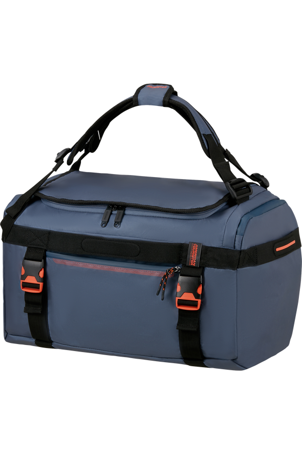 American Tourister Urban Track Duffle/Backpack Coated L  Marinebl&aring;/Oransje