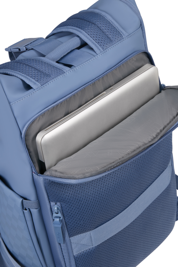 Urban Tide 15.6'' rolltop Ryggsekk 15.6" | American Tourister Urban Tide Rolltop Laptop Backpack 15.6'  Storm Blue