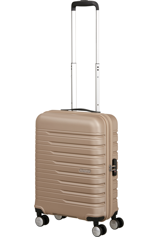 American Tourister Flashline Spinner 55/20 TSA  Ivory gold