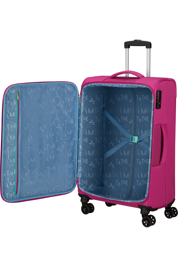 American Tourister Sea Seeker Spinner 68/25 Tsa 68cm  Deep Fuchsia American Tourister Sea Seeker Spinner 68/25 Tsa 68cm  Deep Fuchsia