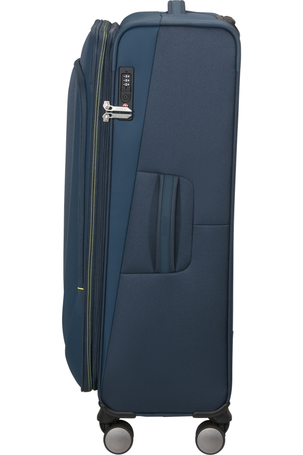 American Tourister Wanderlite Spinner EXP TSA L  Mørk marine