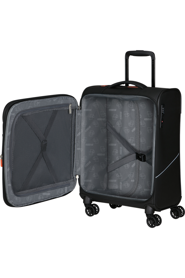 American Tourister SummerRide Spinner S EXP TSA SP 55cm  Svart