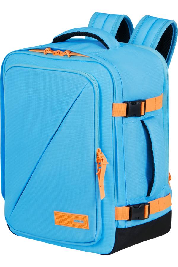 American Tourister Take2cabin Casual Backpack MS  Blueberry Fizz/Papaya Pop