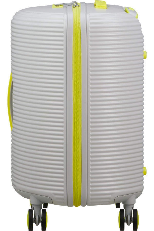 American Tourister Rollio Spinner 52cm  Light Grey/Lime