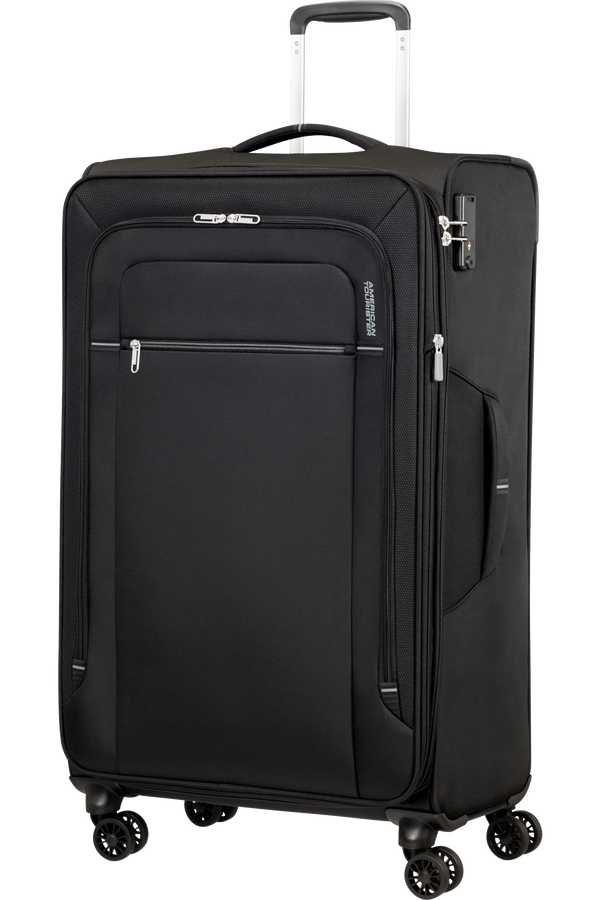 American Tourister Crosstrack Spinner Expandable 79cm  Black/Grey American Tourister Crosstrack Spinner Expandable 79cm  Black/Grey