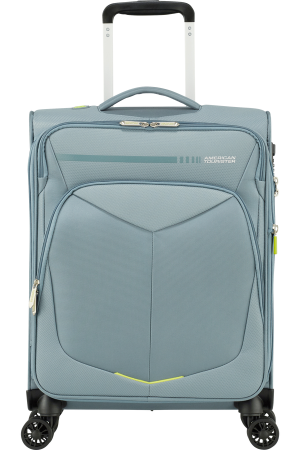 American Tourister Summerfunk Spinner Exp TSA 55cm  Metal Grey