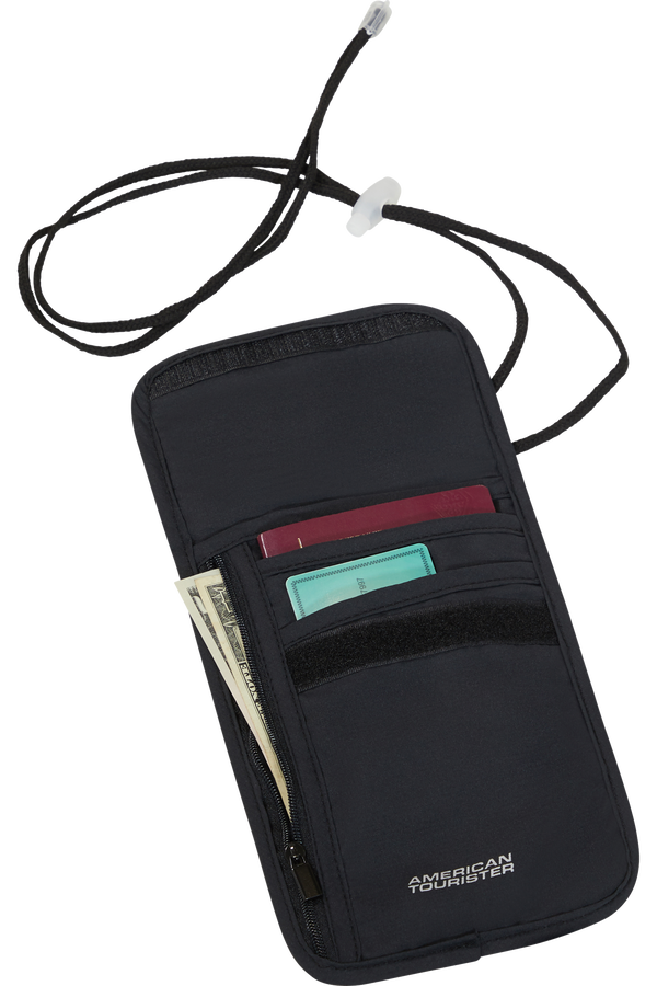 American Tourister American Tourist. Ta RFID Security Neck Pouch  Svart