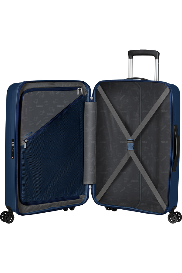 American Tourister Rejoy Spinner 68/25 Tsa 68  Marinebl&aring;