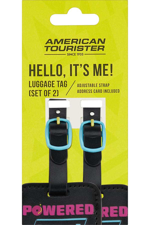Graphic Tags Bagasjemerke &ndash; Sett med 2 stk