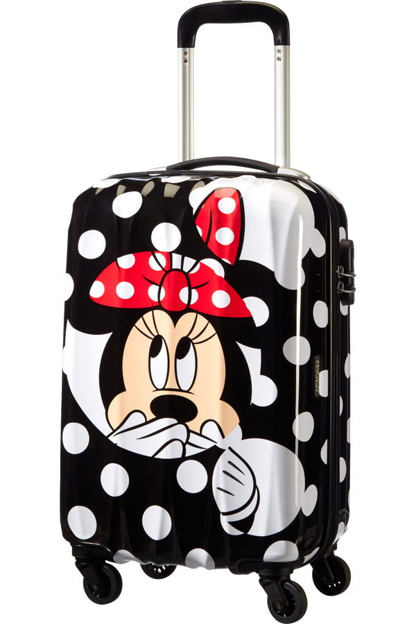 American Tourister Disney Legends 4-wheel cabin baggage Spinner suitcase 55x40x20cm Minnie Dots