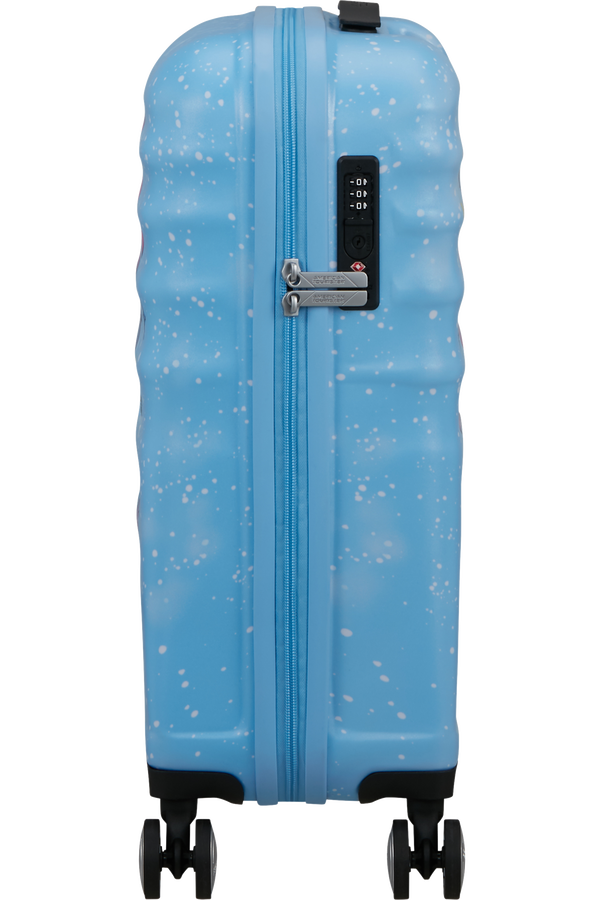 Disney Wavebreaker 55cm H&aring;ndbagasje | American Tourister Disney Wavebreaker Spinner TSA Disney Fl 55cm  Stitch Universe