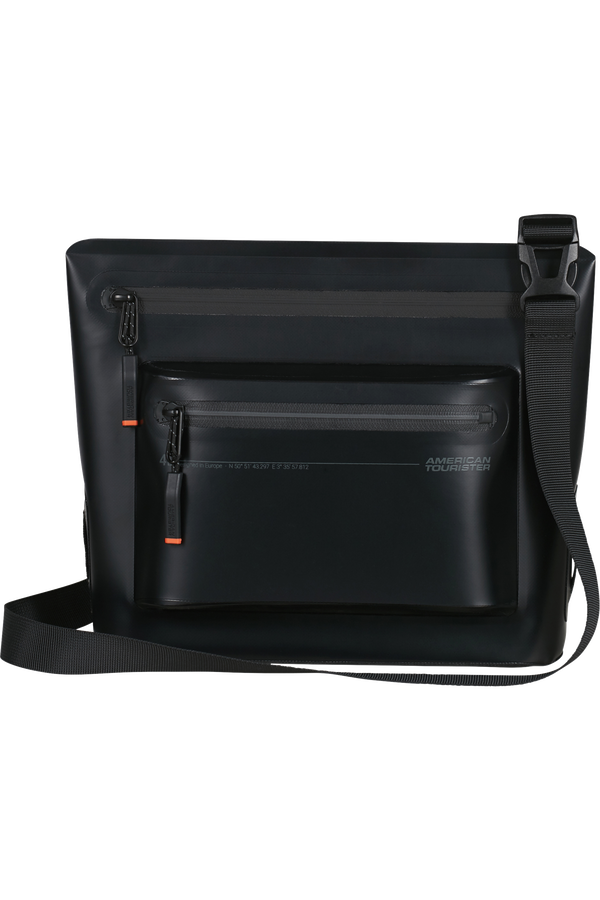 Colourdry M Skulderveske | American Tourister Colourdry Shoulder Bag M  True Black