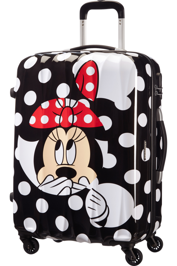 American Tourister Disney 4-wheel Spinner 65cm medium suitcase Minnie Dots