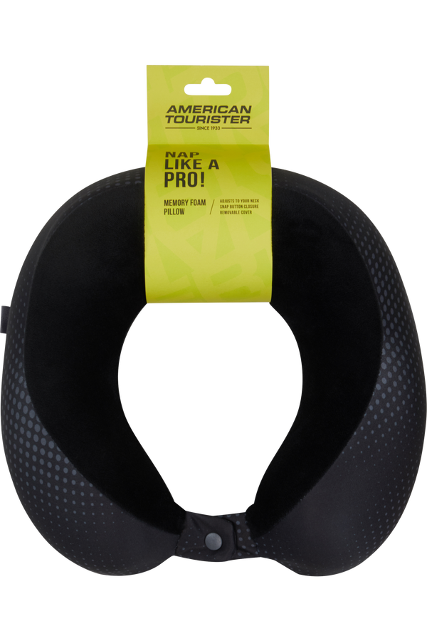 American Tourister American Tourist. Ta Travel Pillow Memoryfoam  Svart/Gr&aring;