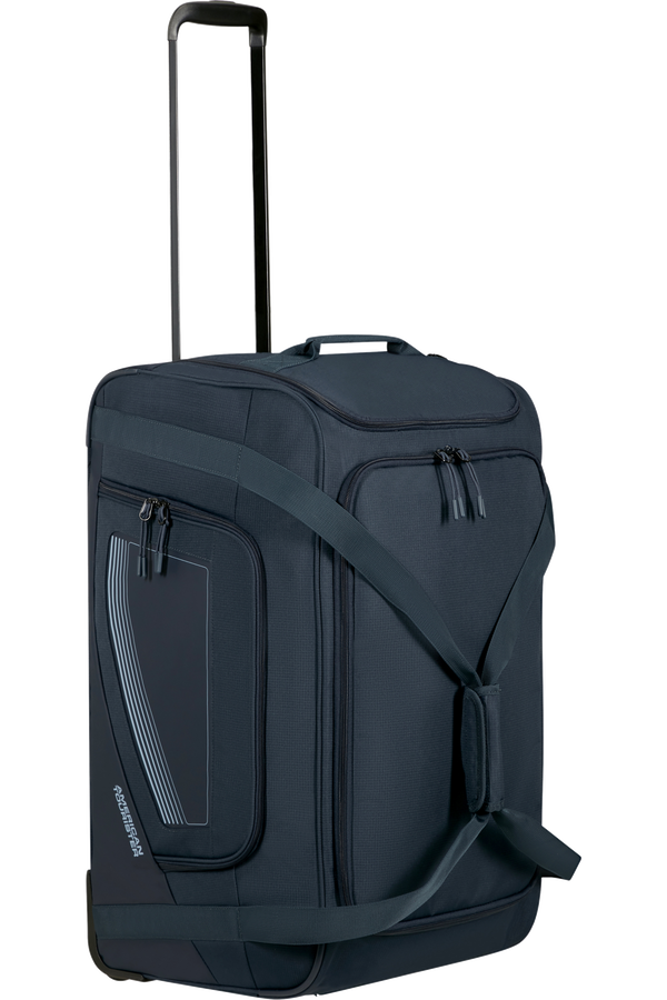 American Tourister City Racer Duffle with Wheels M  Marineblå American Tourister City Racer Duffle with Wheels M  Marineblå