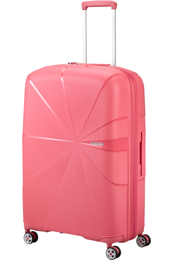 American Tourister Starvibe Spinner Expandable 77cm Sun Kissed Coral