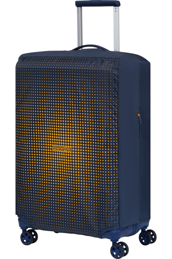 American Tourister American Tourist. Ta Foldable Luggage Cover M  Marinebl&aring;/Oransje