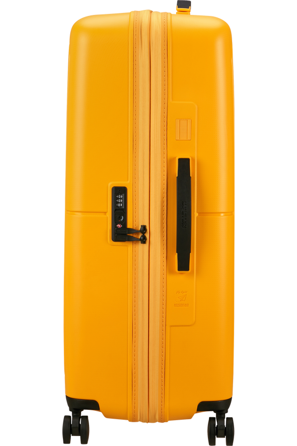 American Tourister DashPop Spinner Expandable TSA 77cm Golden Yellow American Tourister DashPop Spinner Expandable TSA 77cm Golden Yellow