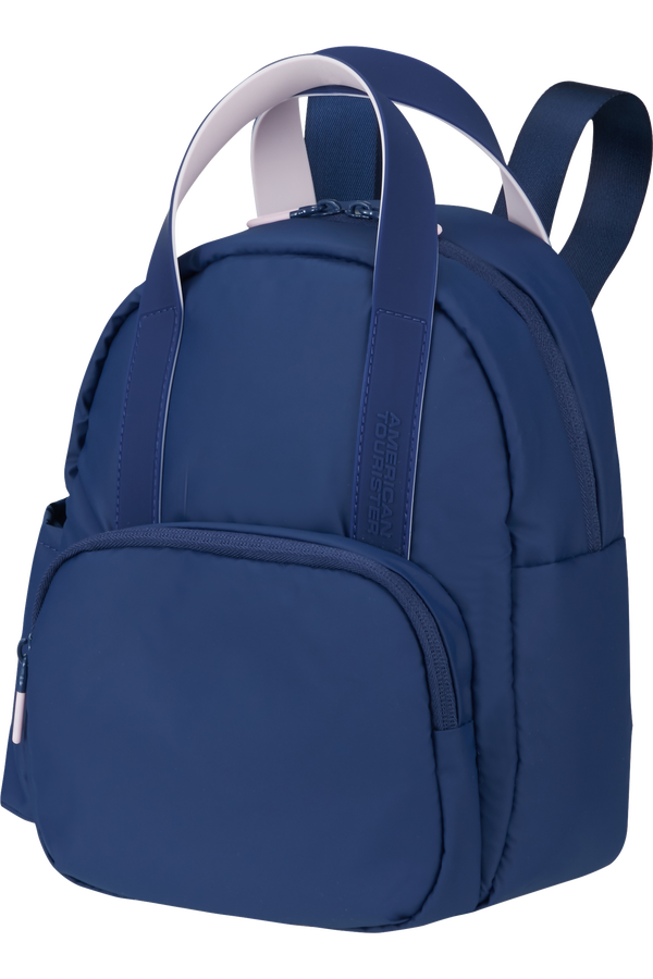 American Tourister Puffypop Mini Backpack S  Marineblå