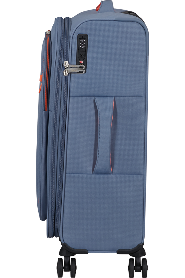 American Tourister Cloudrider Spinner EXP TSA M  Gråblå