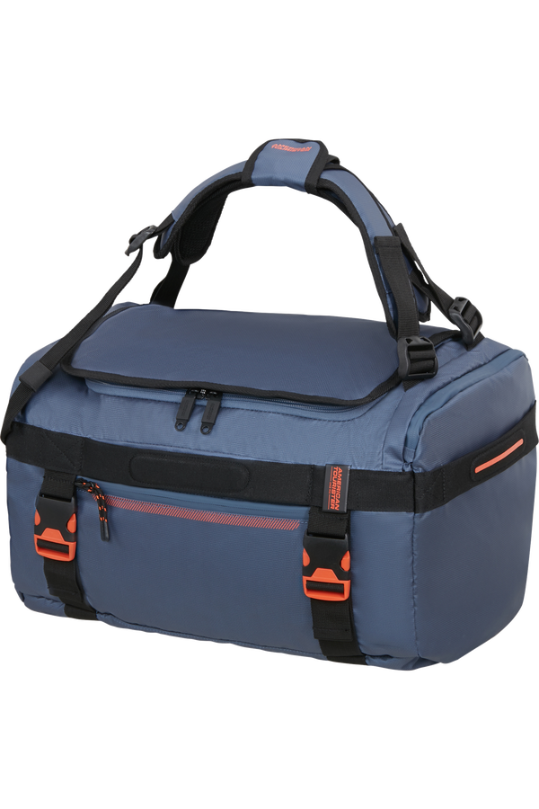 American Tourister Urban Track Duffle/Backpack Coated M  Marinebl&aring;/Oransje