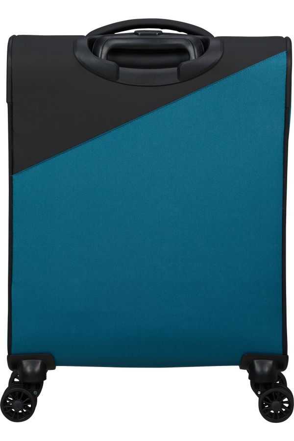 American Tourister Daring Dash Spinner Expandable TSA S  Svart/Bl&aring;