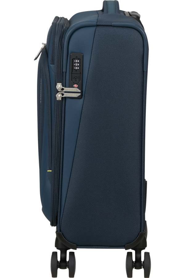 American Tourister Wanderlite Spinner TSA S  Mørk marine