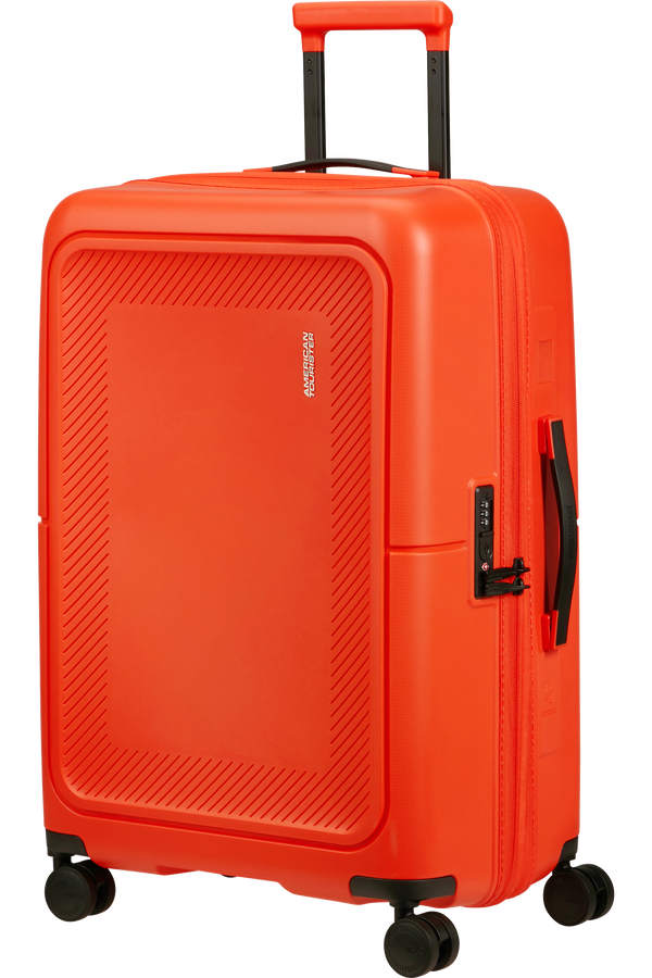 American Tourister DashPop Spinner Expandable TSA 67cm  Tangerine Red American Tourister DashPop Spinner Expandable TSA 67cm  Tangerine Red