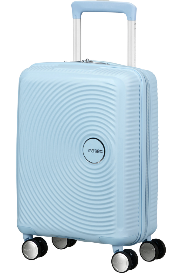 American Tourister Soundbox Mini Spinner 47cm  Pastellbl&aring;tt