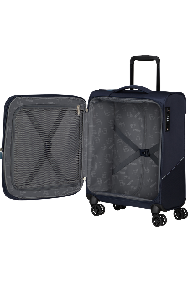 American Tourister SummerRide Spinner S EXP TSA 55cm Marinebl&aring;