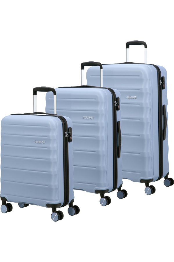 American Tourister Speedlink 3 PC Set A  Pastellbl&aring;tt
