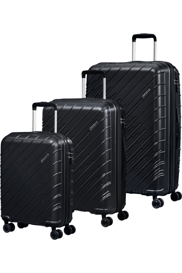 American Tourister Speedstar 3 PC SET A  Svart