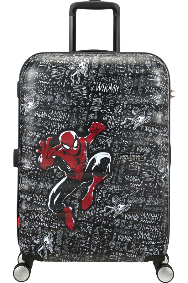 American Tourister Wavebreaker Disney Spinner 67cm  Spiderman Sketch