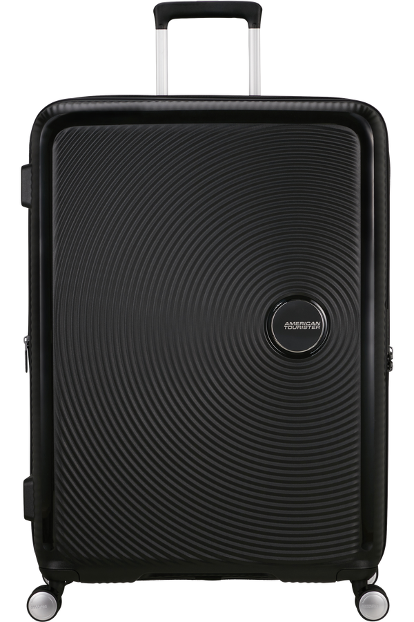 American Tourister SoundBox Spinner TSA Expandable 80cm  Dyp svart