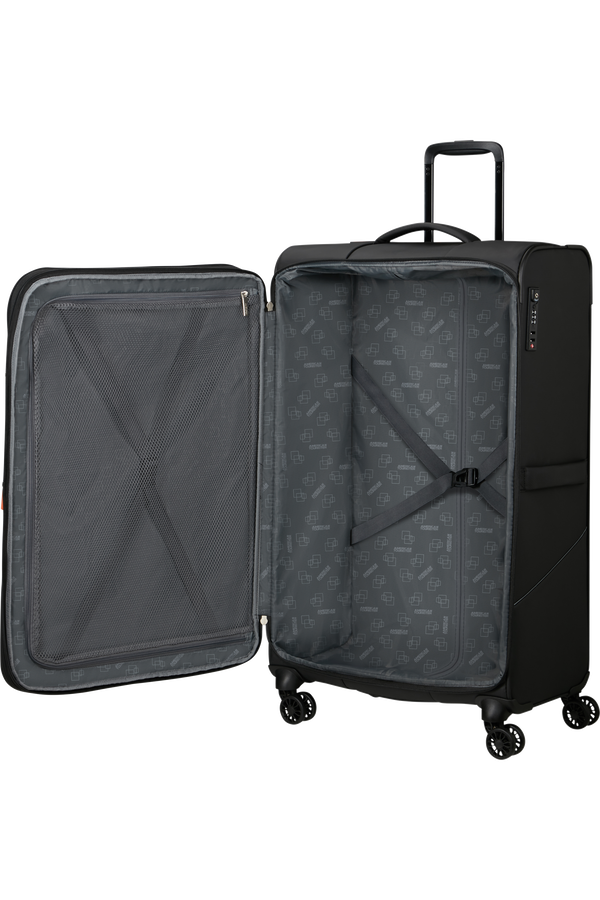 American Tourister SummerRide Spinner L EXP TSA SP 80cm  Svart