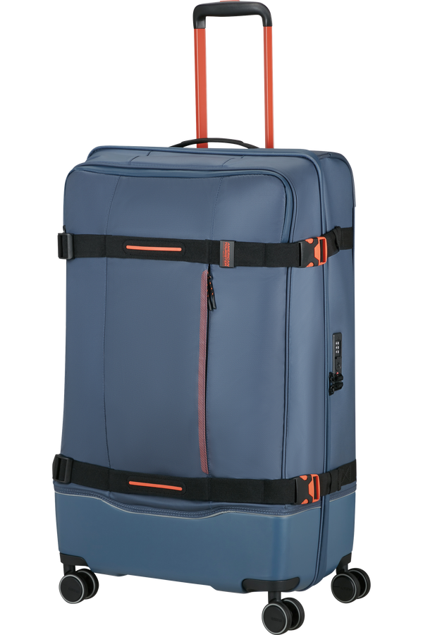 American Tourister Urban Track Spinner L TSA Coated 79cm  Marinebl&aring;/Oransje