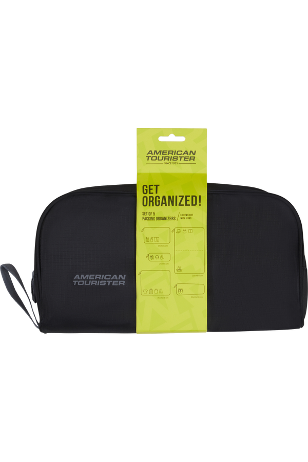 American Tourister American Tourist. Ta Packing Organizers 5Pcs  Svart/Gr&aring;