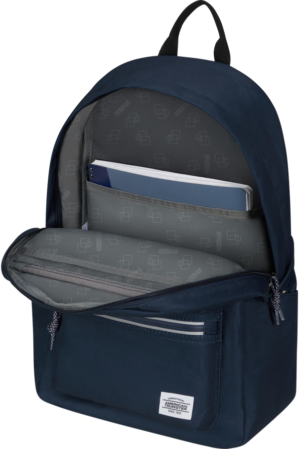 American Tourister Brightup Backpack Zip  Marinebl&aring;