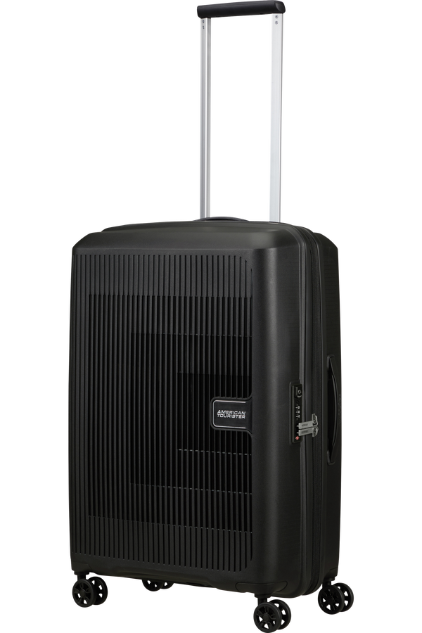 American Tourister Aerostep Spinner 67/24 Exp Tsa 67cm  Svart American Tourister Aerostep Spinner 67/24 Exp Tsa 67cm  Svart