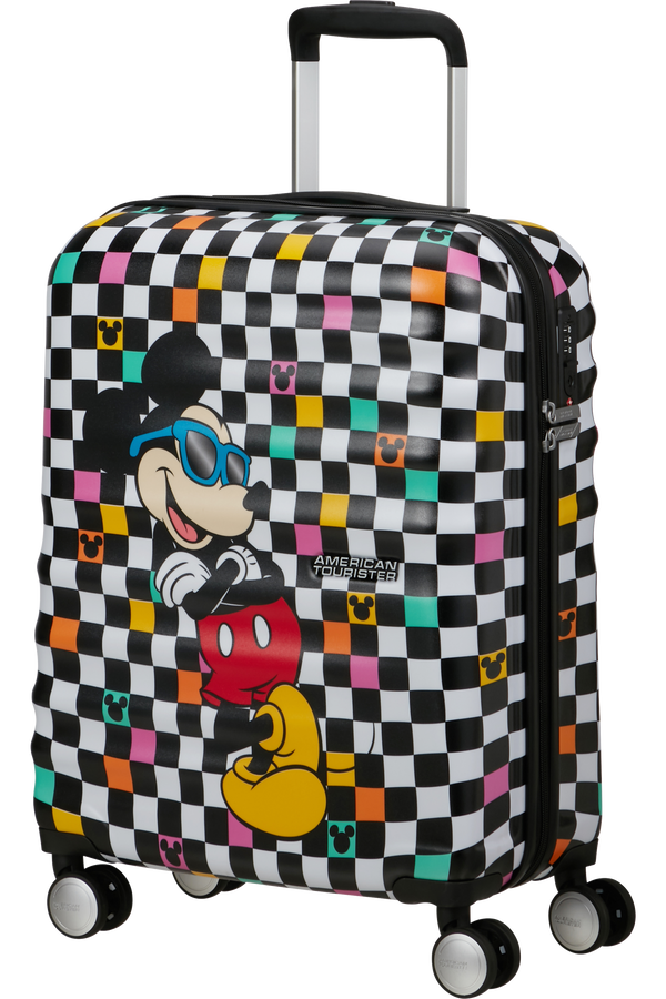 American Tourister Disney Wavebreaker Spinner TSA Disney Fl 55cm  Mickey Check