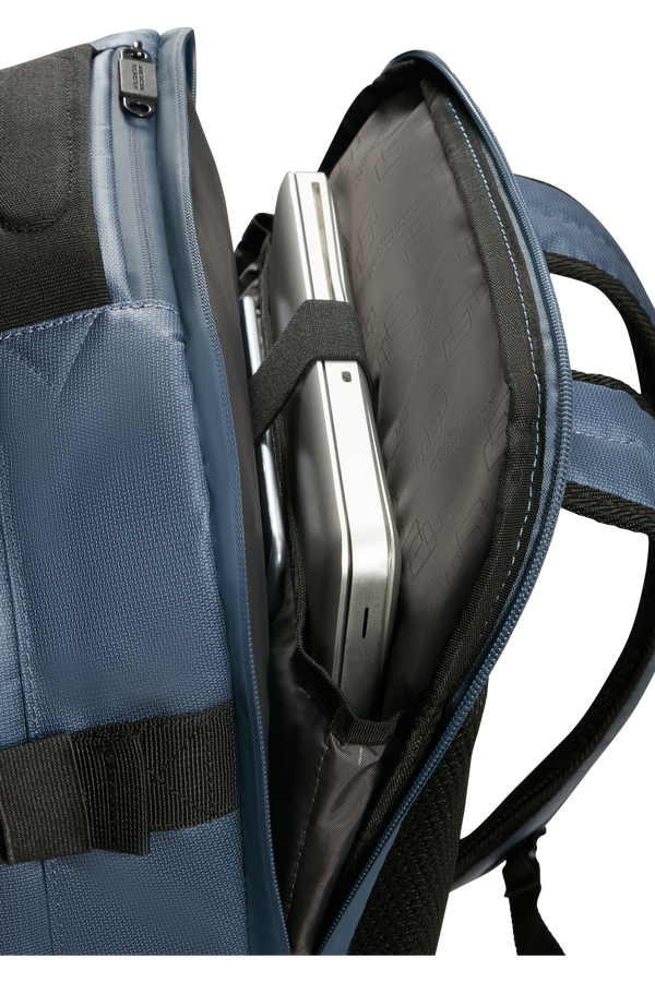 American Tourister Urban Track Laptop Backpack Coated 15.6'  Marinebl&aring;/Oransje