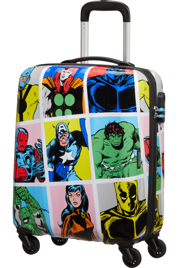 American Tourister Marvel Legends Spinner Alfatwist 2.0 55cm  Marvel Pop Art American Tourister Marvel Legends Spinner Alfatwist 2.0 55cm  Marvel Pop Art