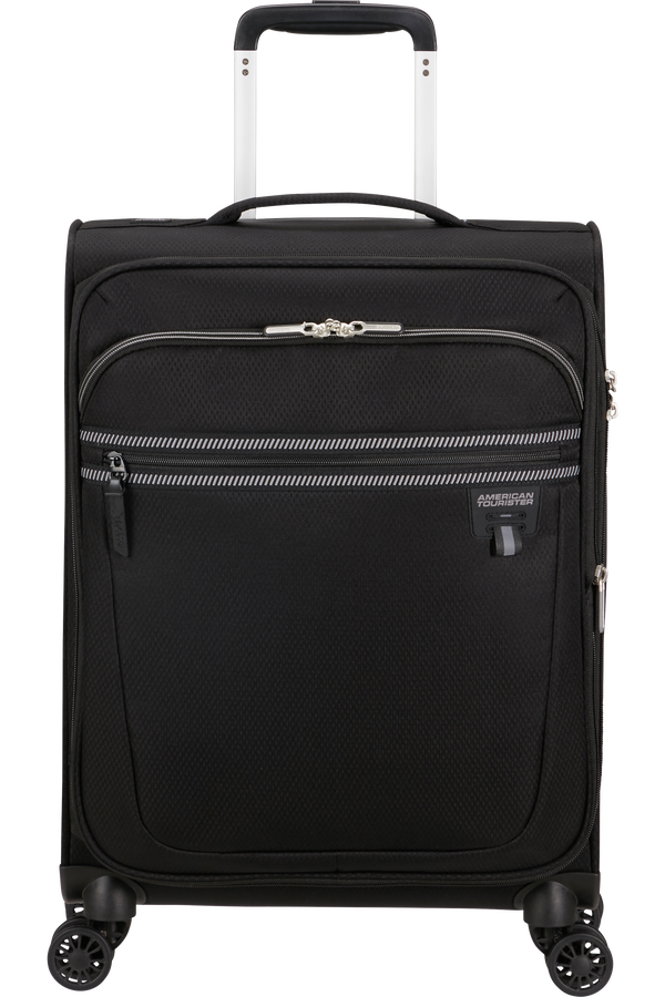 American Tourister Aerospin Spinner Expandable S  Svart