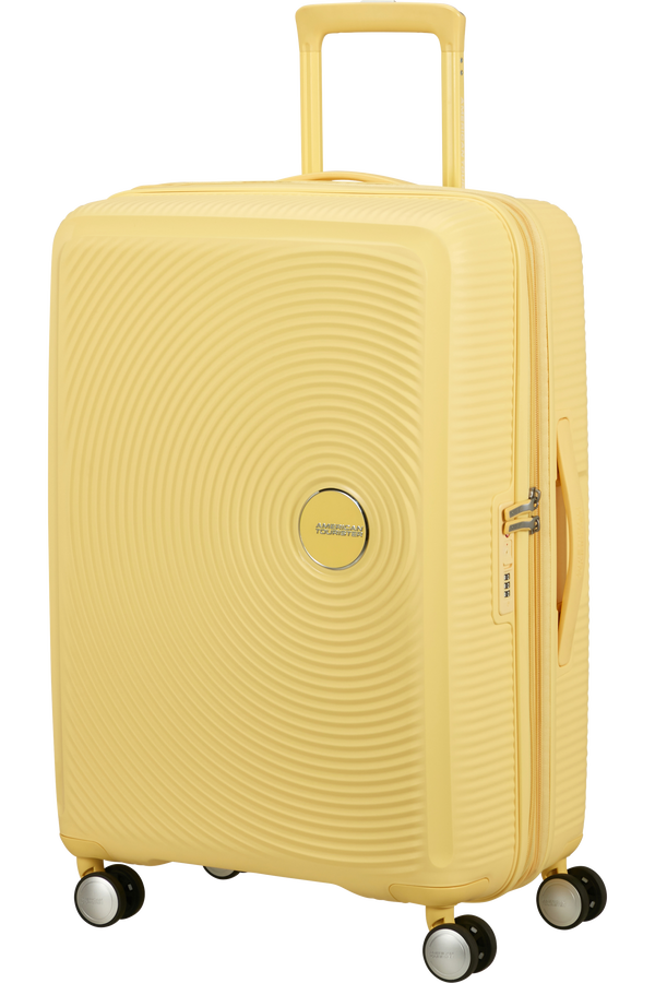 American Tourister SoundBox Spinner TSA Expandable 67cm  Pastel Yellow
